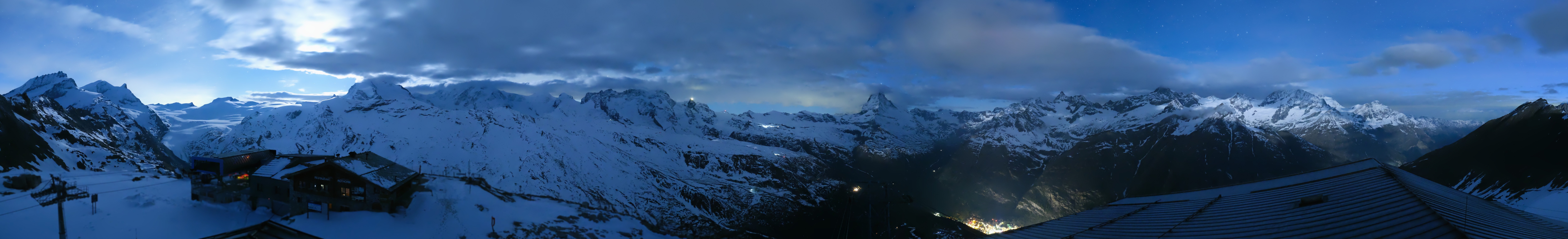 Archiv Foto Webcam Panoramablick vom Rothorn
