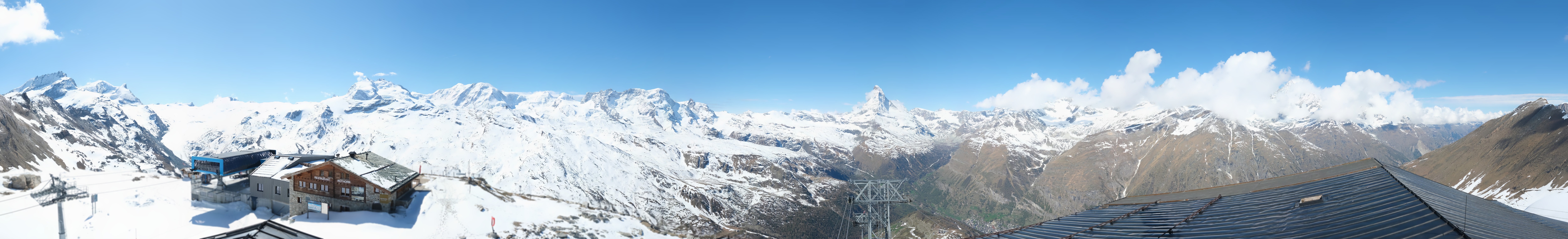Archiv Foto Webcam Panoramablick vom Rothorn