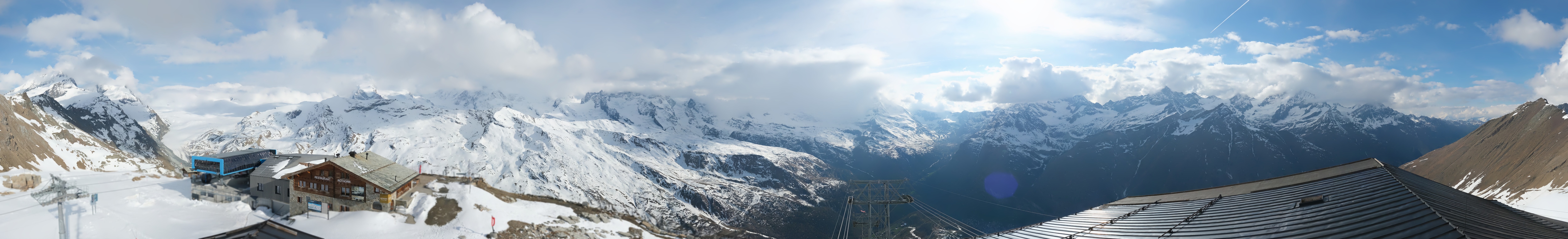 Archiv Foto Webcam Panoramablick vom Rothorn