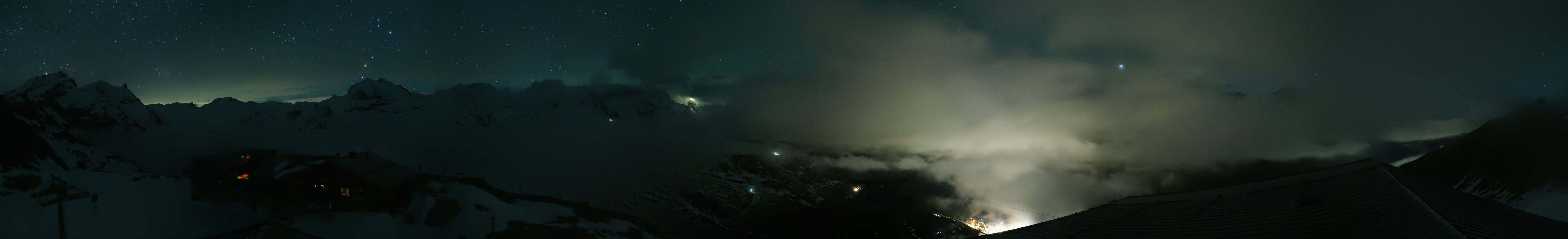 Archiv Foto Webcam Panoramablick vom Rothorn