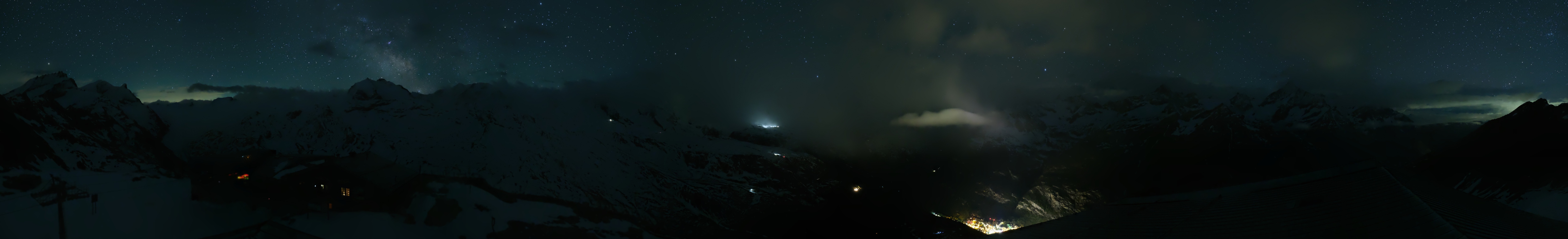 Archiv Foto Webcam Panoramablick vom Rothorn