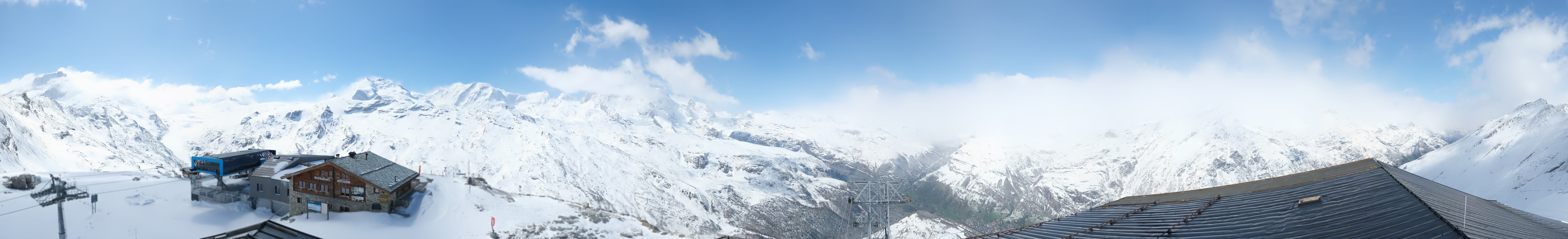 Archiv Foto Webcam Panoramablick vom Rothorn