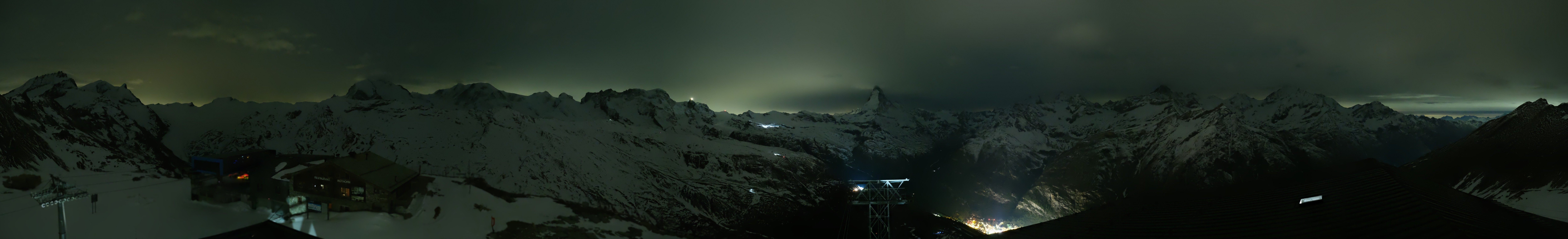 Archiv Foto Webcam Panoramablick vom Rothorn