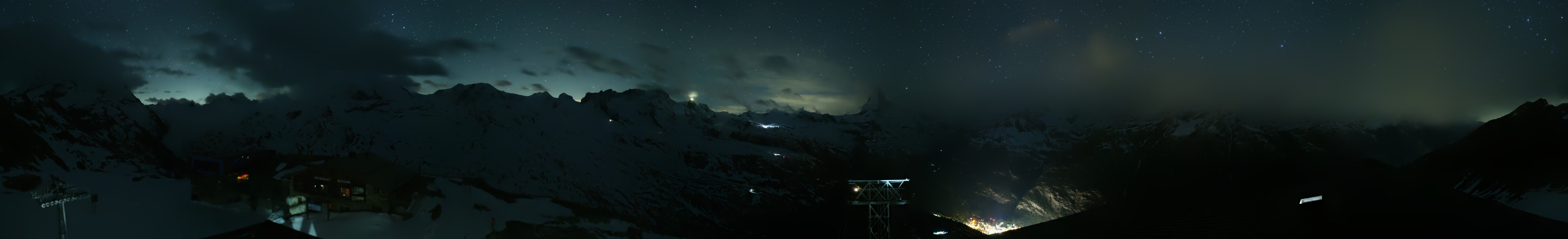 Archiv Foto Webcam Panoramablick vom Rothorn