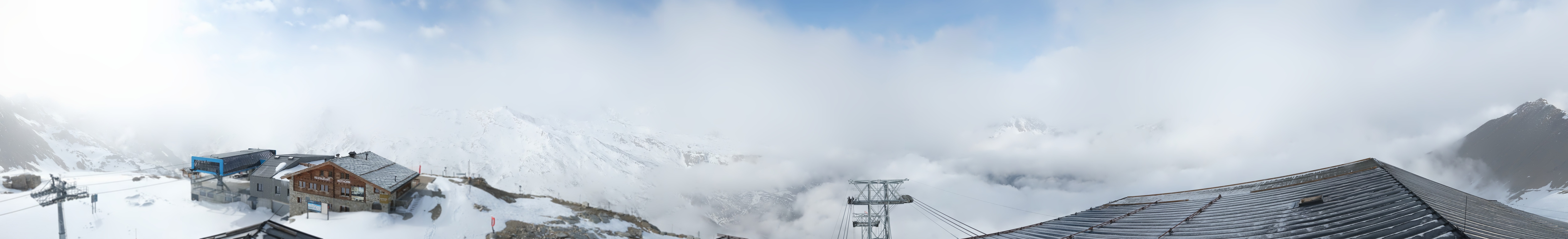 Archiv Foto Webcam Panoramablick vom Rothorn