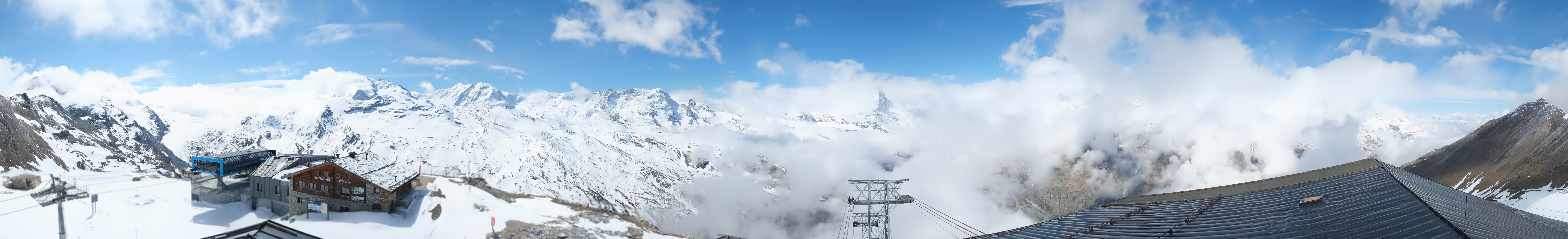 Archiv Foto Webcam Panoramablick vom Rothorn