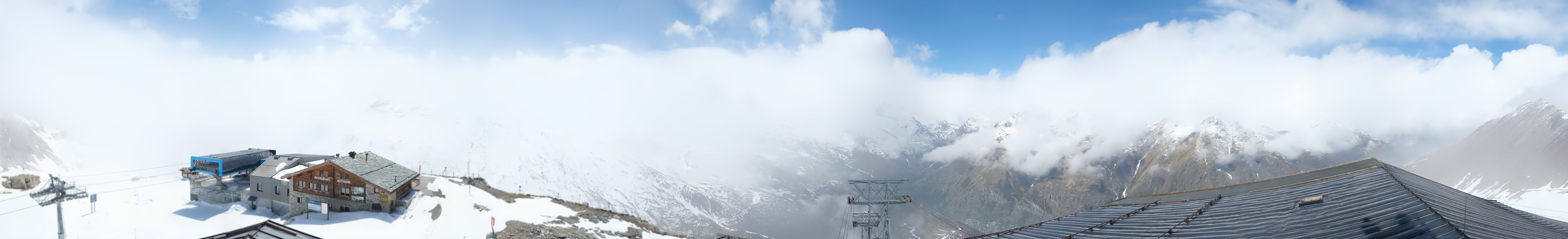 Archiv Foto Webcam Panoramablick vom Rothorn