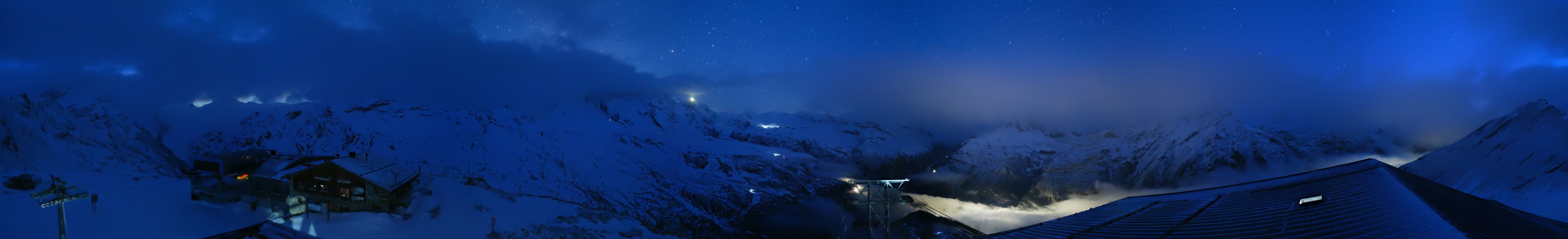 Archiv Foto Webcam Panoramablick vom Rothorn
