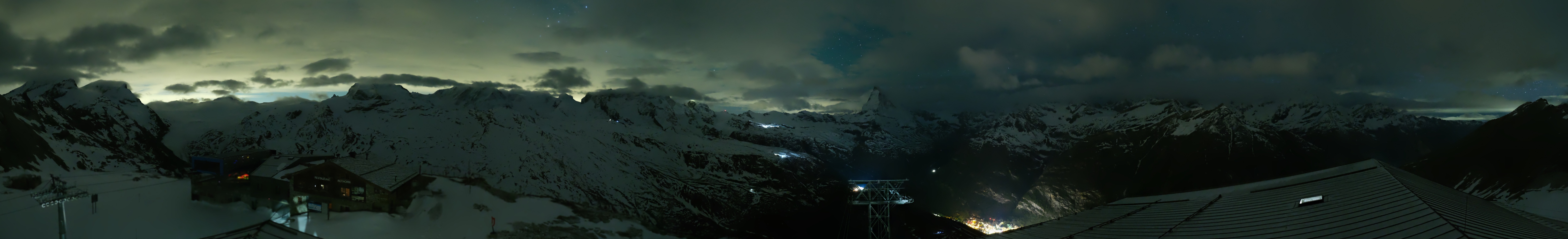 Archived image Webcam Panoramic view from Rothorn