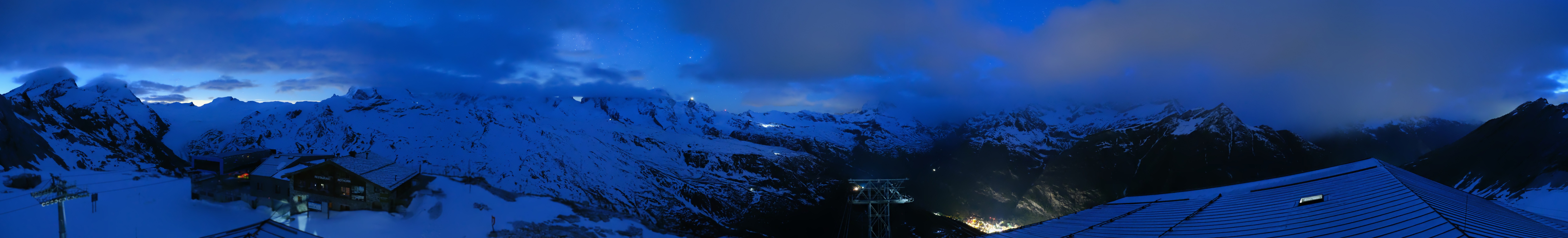 Archived image Webcam Panoramic view from Rothorn