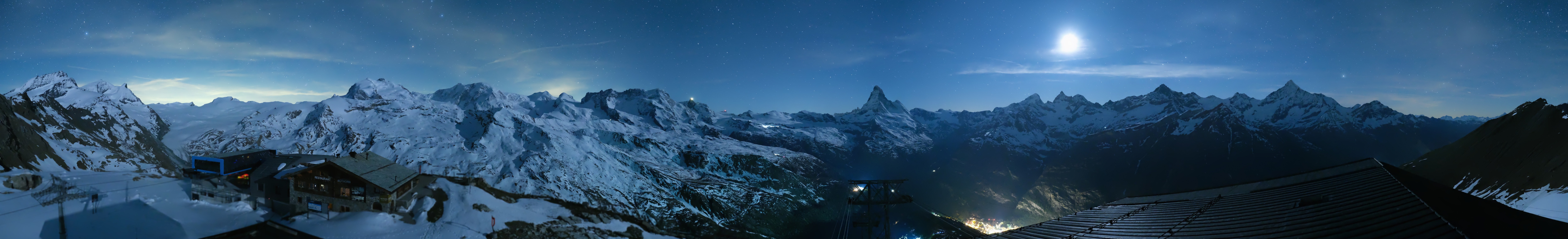 Archived image Webcam Panoramic view from Rothorn