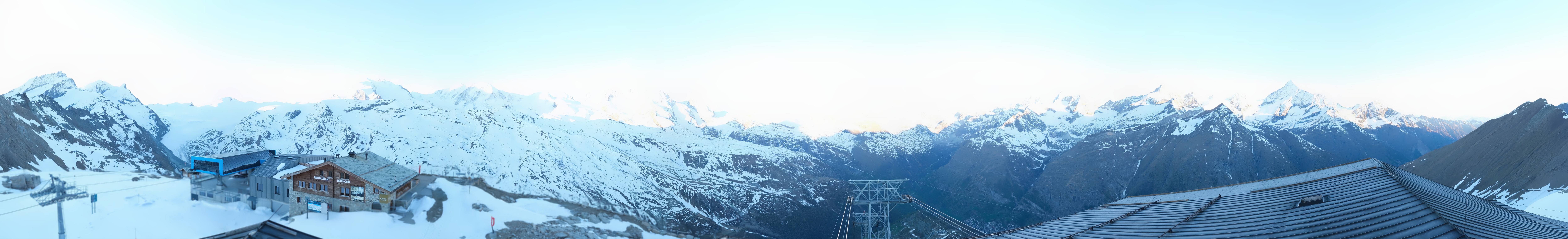 Archived image Webcam Panoramic view from Rothorn
