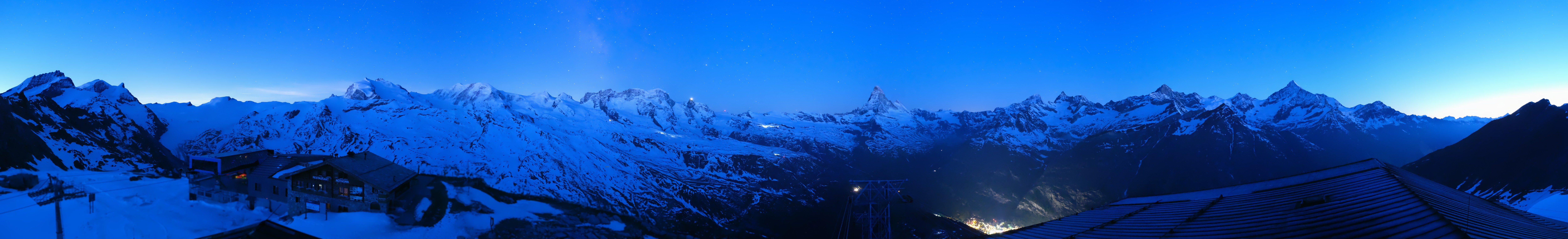 Archiv Foto Webcam Panoramablick vom Rothorn