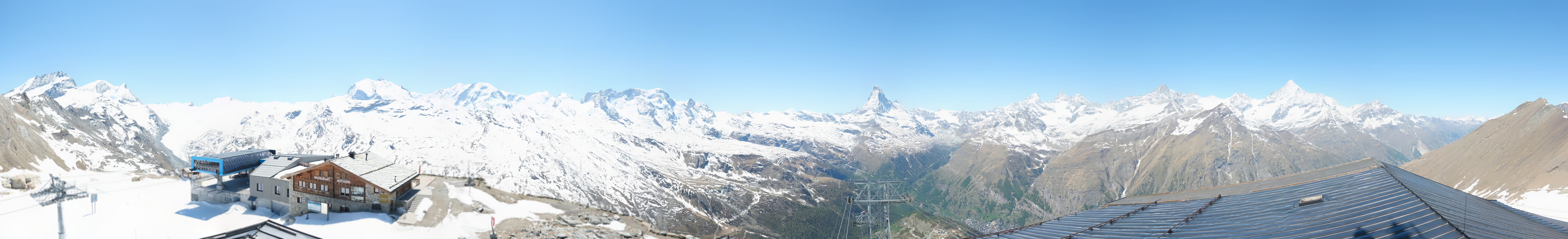 Archiv Foto Webcam Panoramablick vom Rothorn