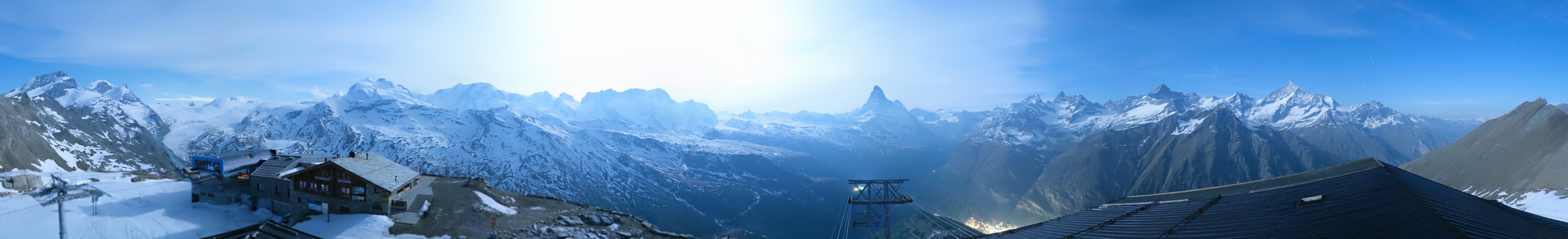 Archived image Webcam Panoramic view from Rothorn