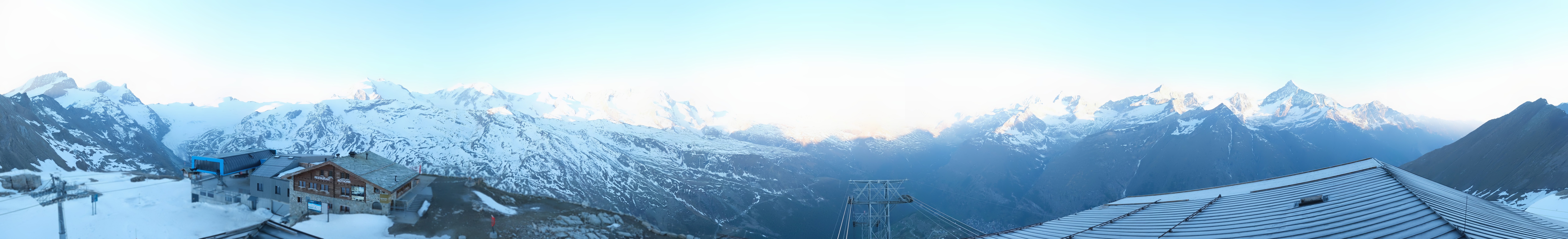Archived image Webcam Panoramic view from Rothorn