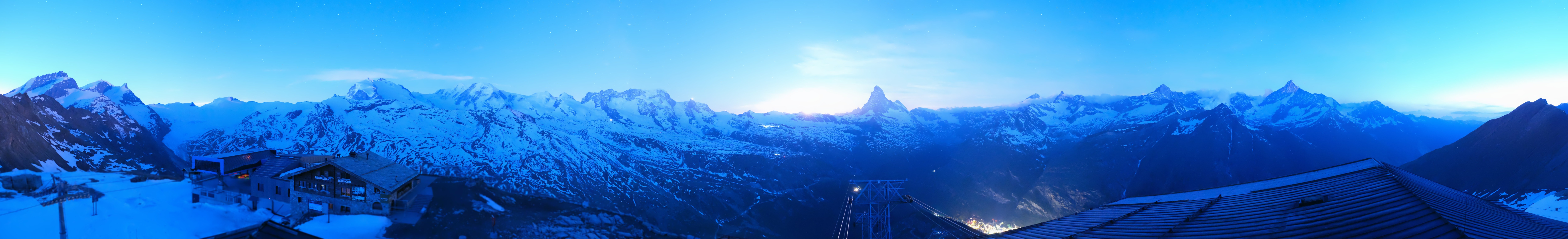 Archived image Webcam Panoramic view from Rothorn