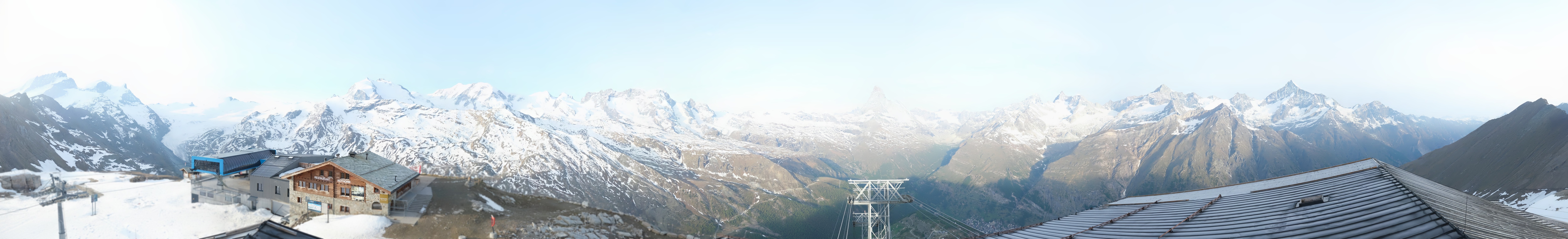 Archived image Webcam Panoramic view from Rothorn