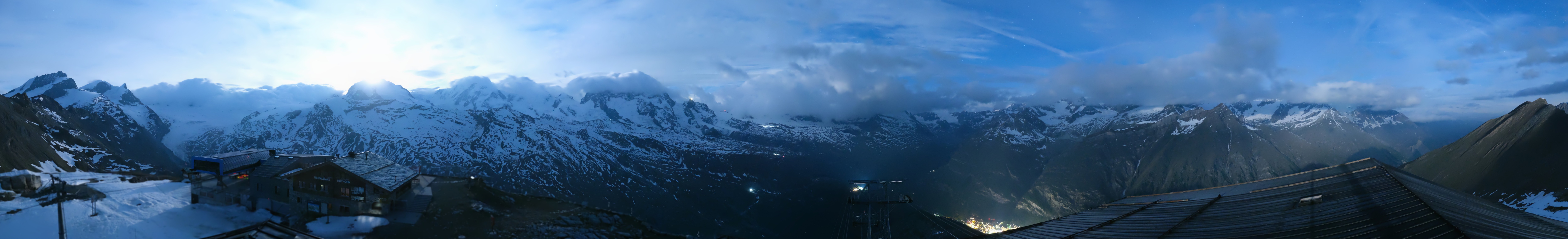 Archiv Foto Webcam Panoramablick vom Rothorn