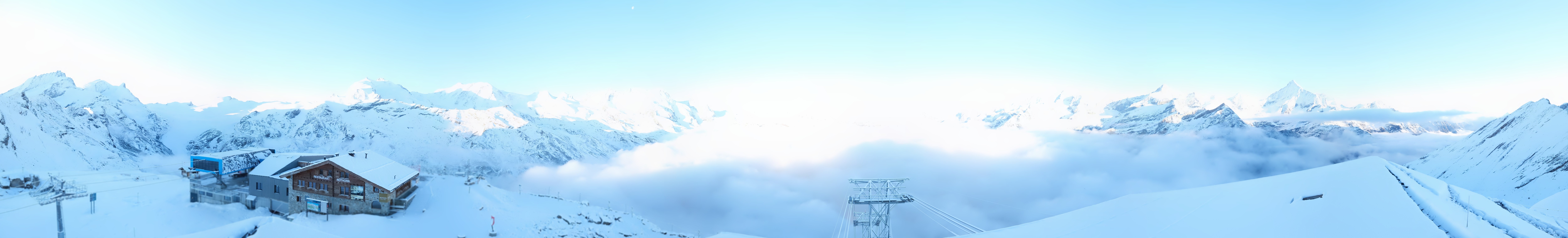 Archived image Webcam Panoramic view from Rothorn