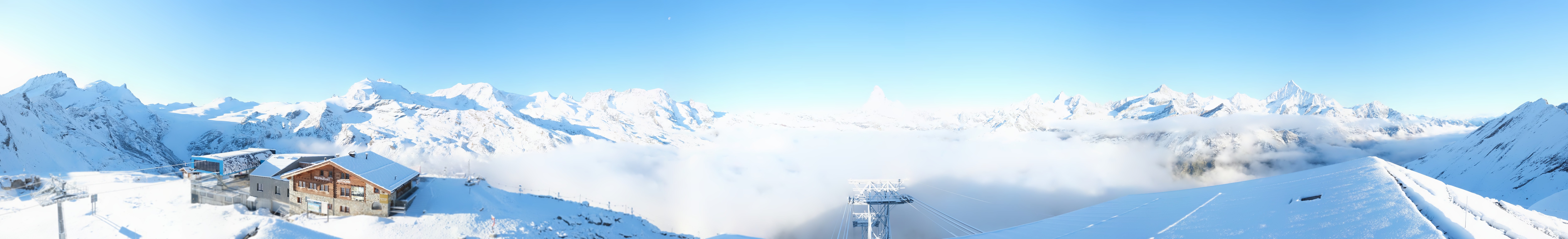 Archived image Webcam Panoramic view from Rothorn