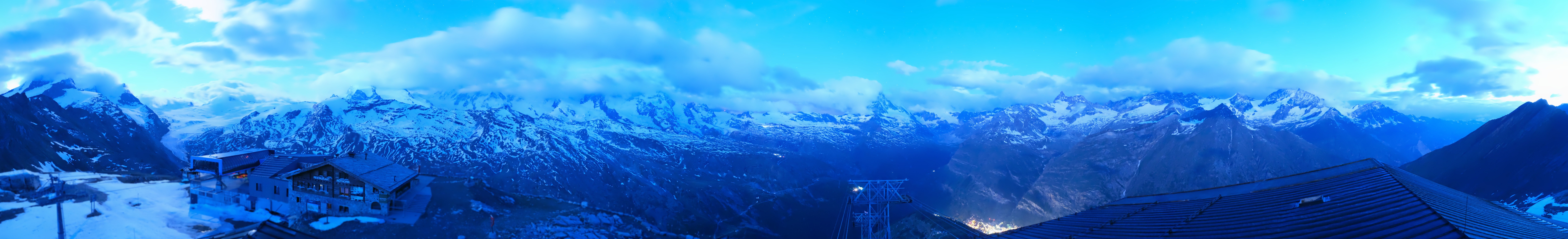 Archiv Foto Webcam Panoramablick vom Rothorn