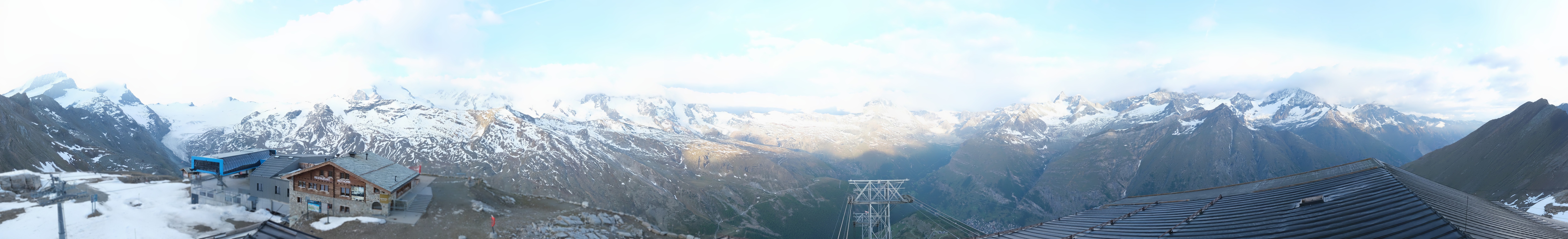 Archiv Foto Webcam Panoramablick vom Rothorn