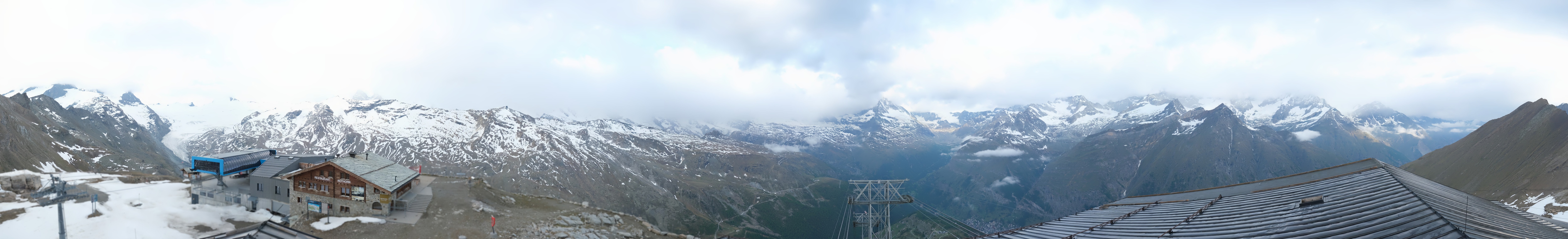 Archiv Foto Webcam Panoramablick vom Rothorn