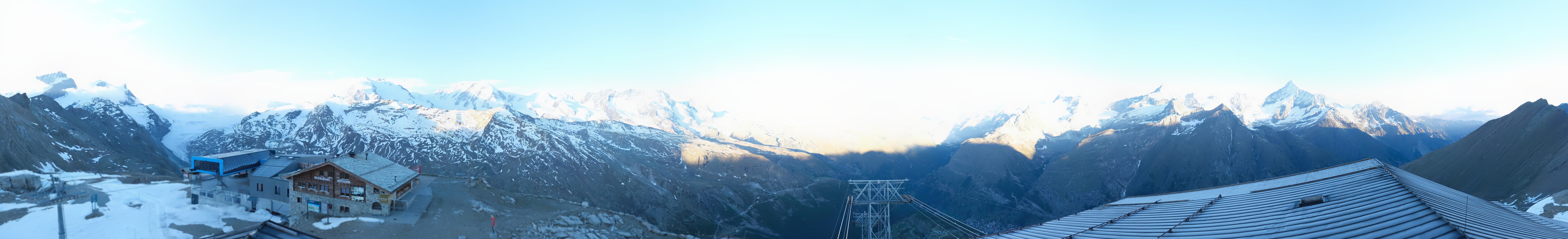Archived image Webcam Panoramic view from Rothorn