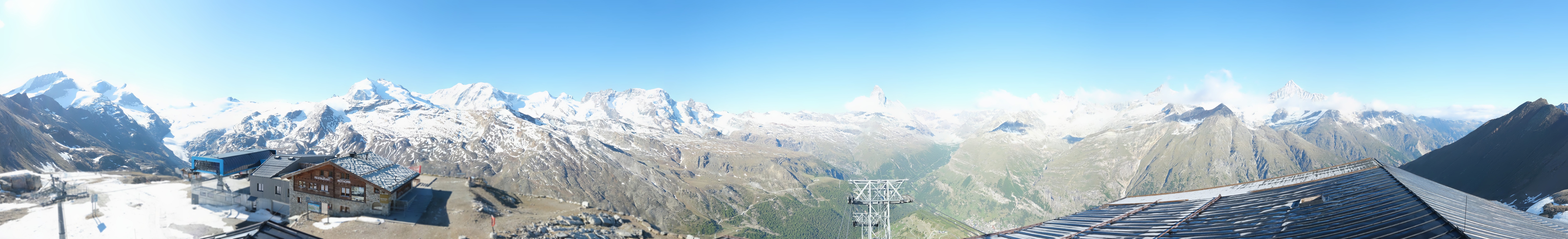 Archived image Webcam Panoramic view from Rothorn