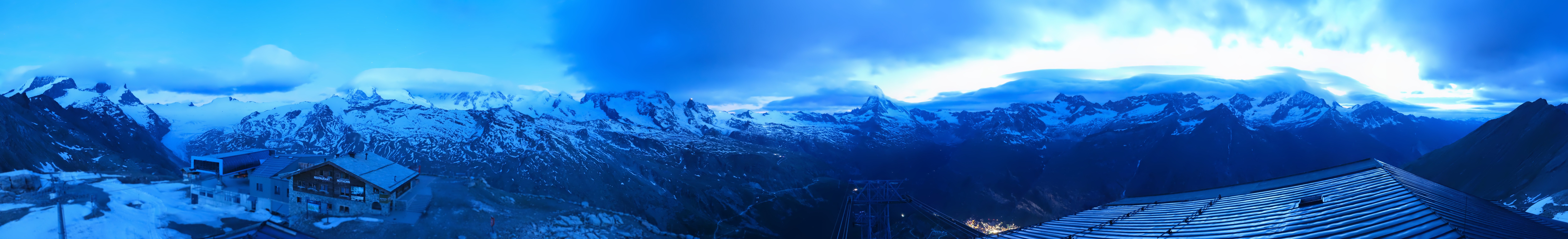 Archived image Webcam Panoramic view from Rothorn
