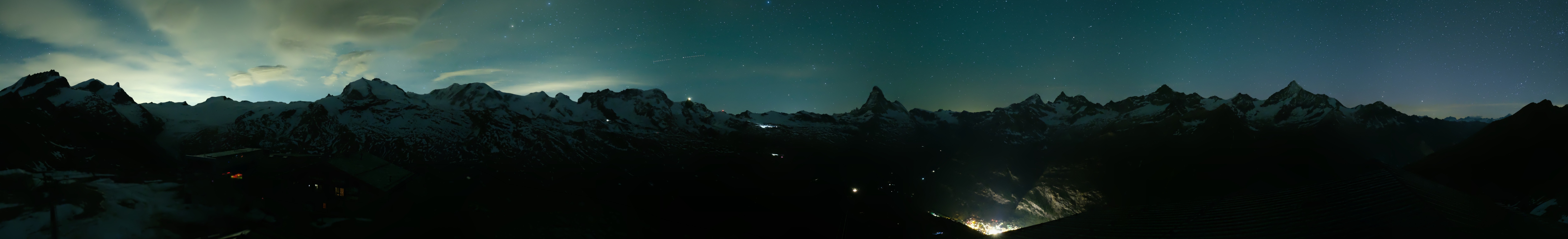 Archiv Foto Webcam Panoramablick vom Rothorn