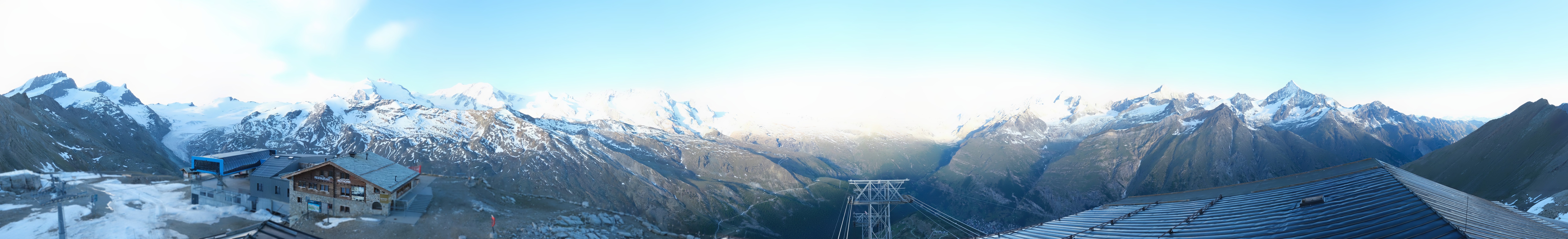 Archiv Foto Webcam Panoramablick vom Rothorn
