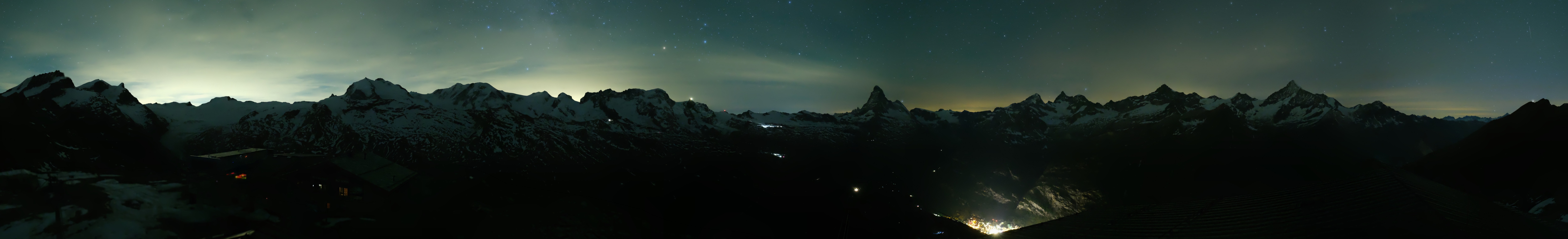 Archiv Foto Webcam Panoramablick vom Rothorn