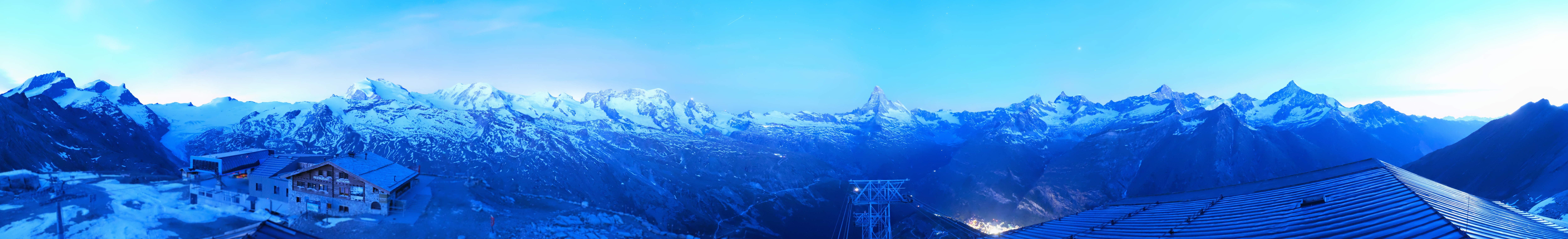 Archiv Foto Webcam Panoramablick vom Rothorn