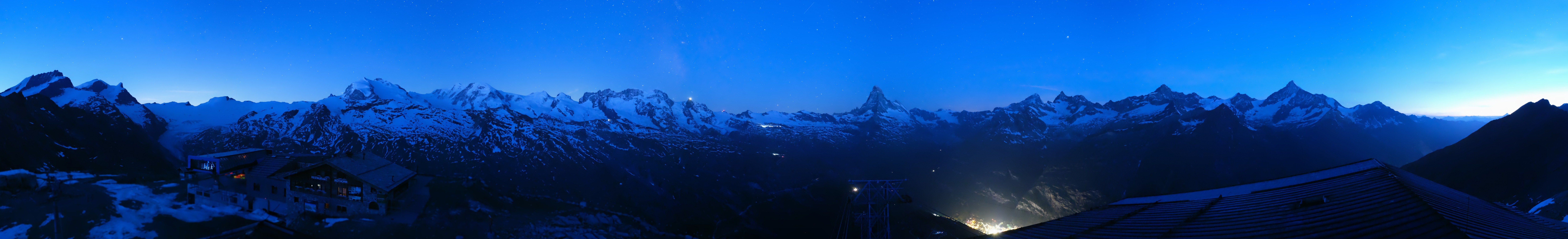 Archived image Webcam Panoramic view from Rothorn