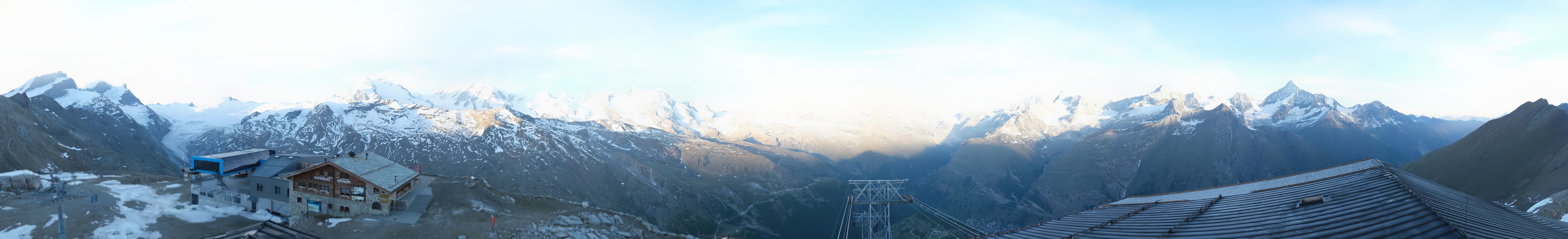 Archived image Webcam Panoramic view from Rothorn