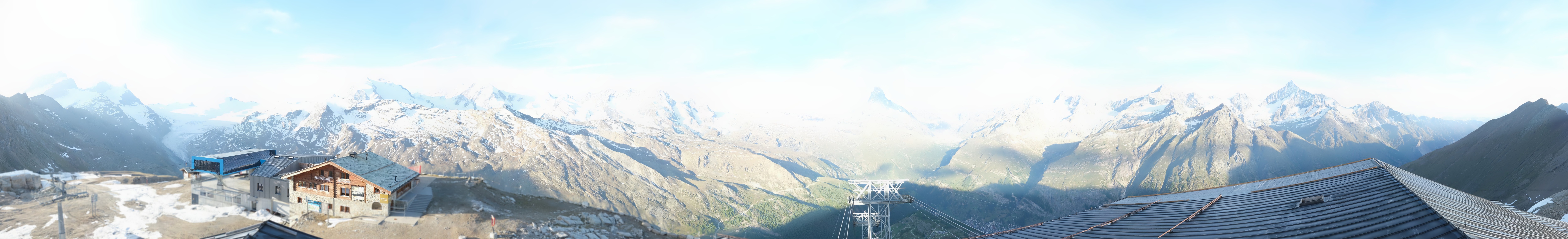 Archived image Webcam Panoramic view from Rothorn