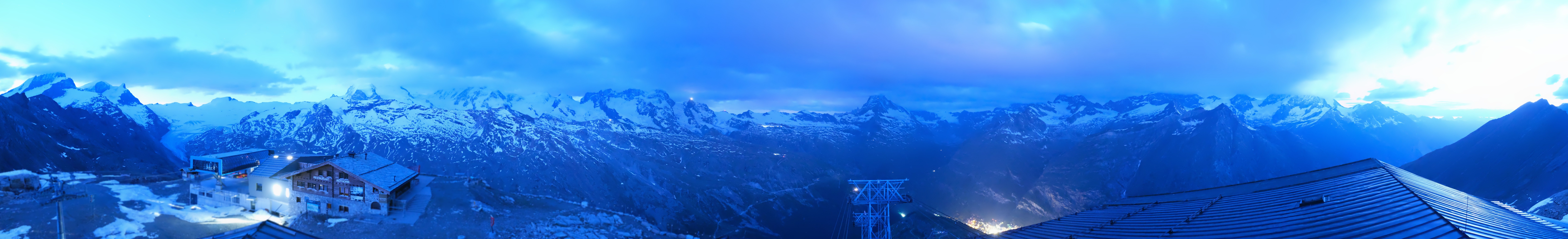 Archiv Foto Webcam Panoramablick vom Rothorn