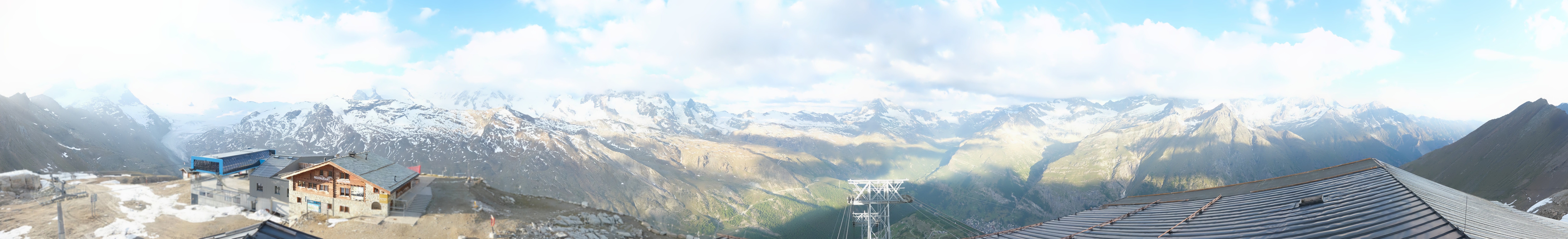 Archiv Foto Webcam Panoramablick vom Rothorn
