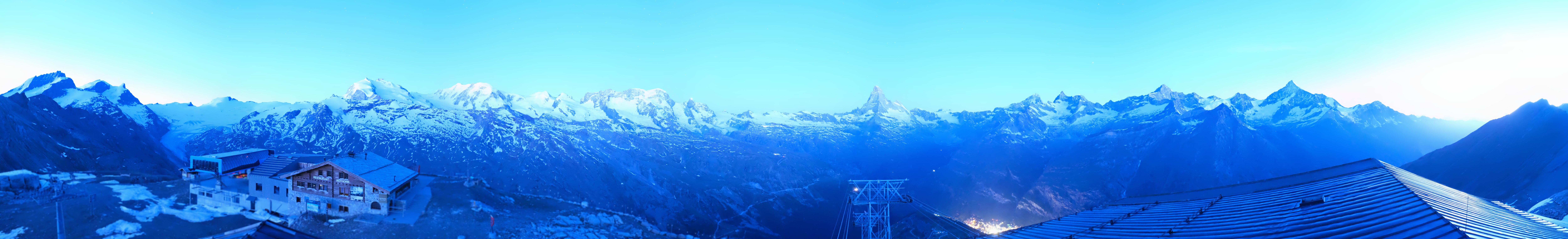 Archiv Foto Webcam Panoramablick vom Rothorn