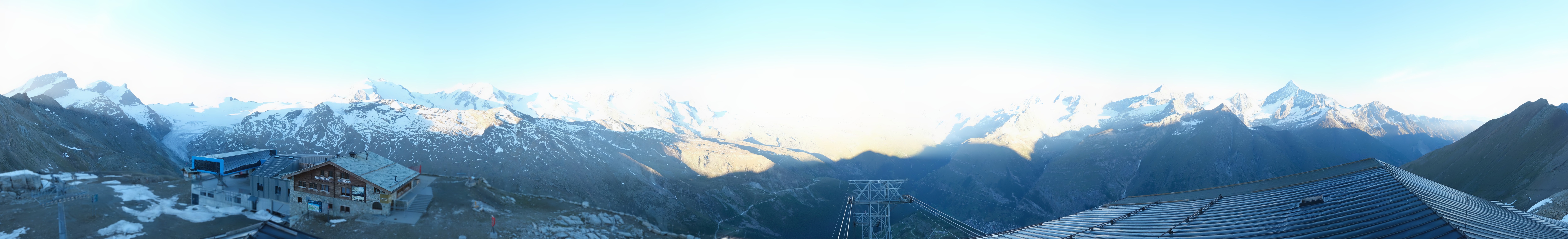 Archiv Foto Webcam Panoramablick vom Rothorn