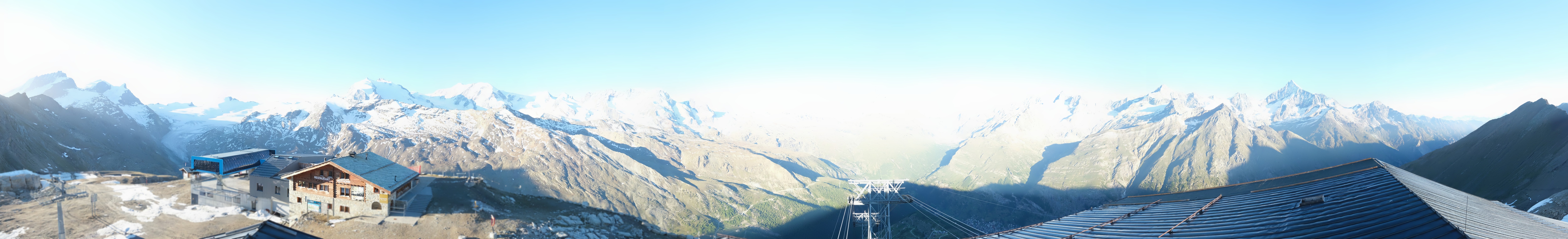 Archiv Foto Webcam Panoramablick vom Rothorn