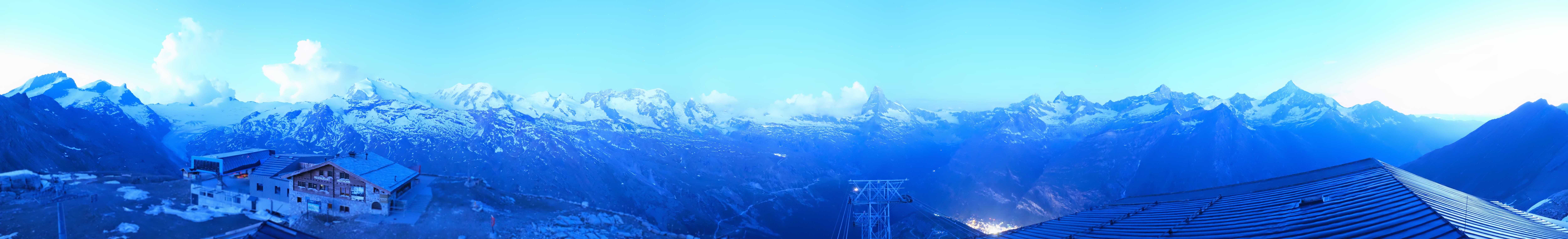 Archiv Foto Webcam Panoramablick vom Rothorn