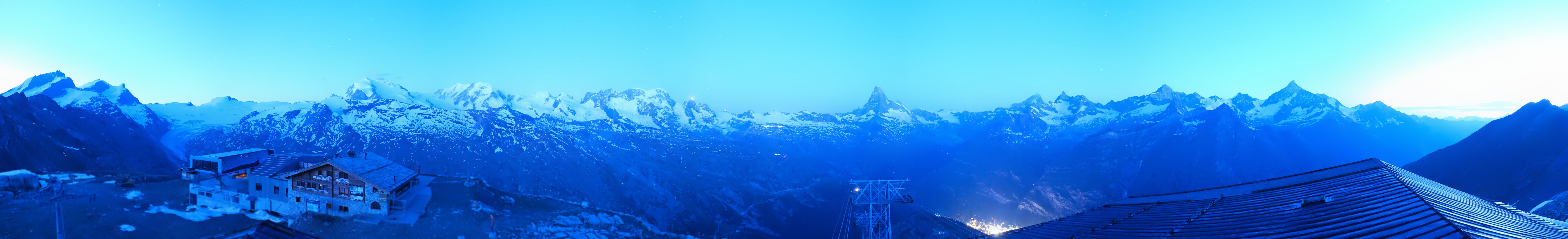Archiv Foto Webcam Panoramablick vom Rothorn