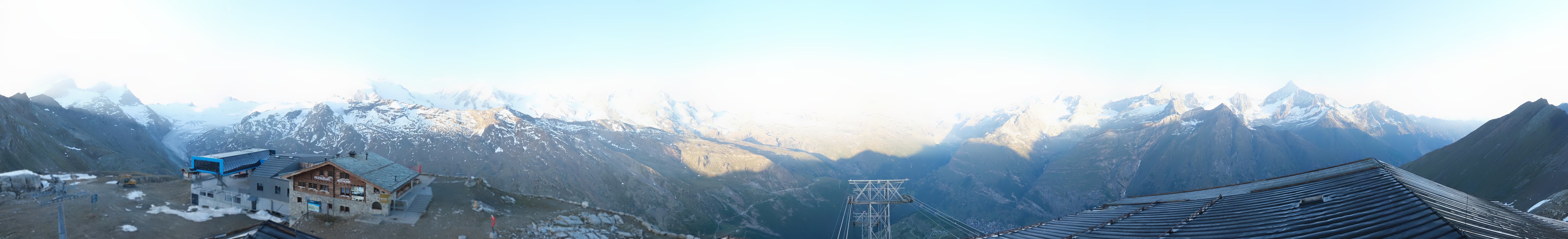 Archiv Foto Webcam Panoramablick vom Rothorn