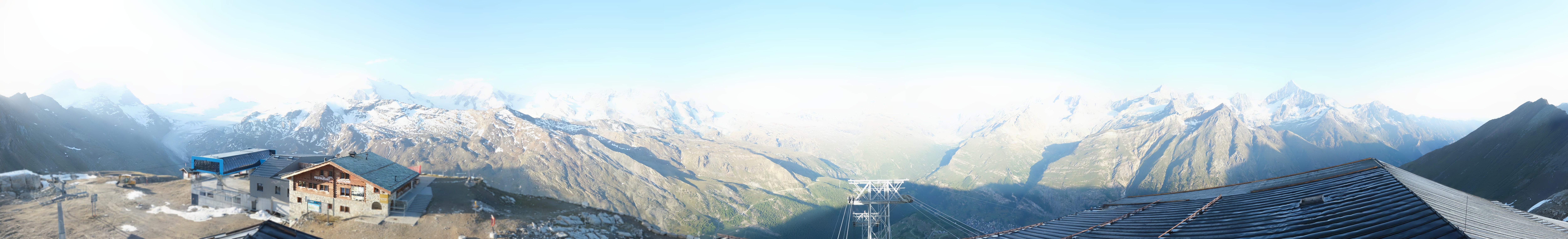 Archiv Foto Webcam Panoramablick vom Rothorn