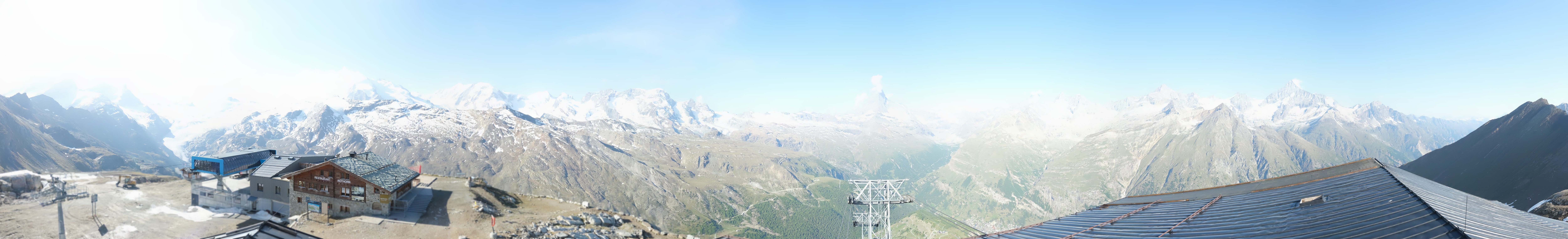 Archiv Foto Webcam Panoramablick vom Rothorn