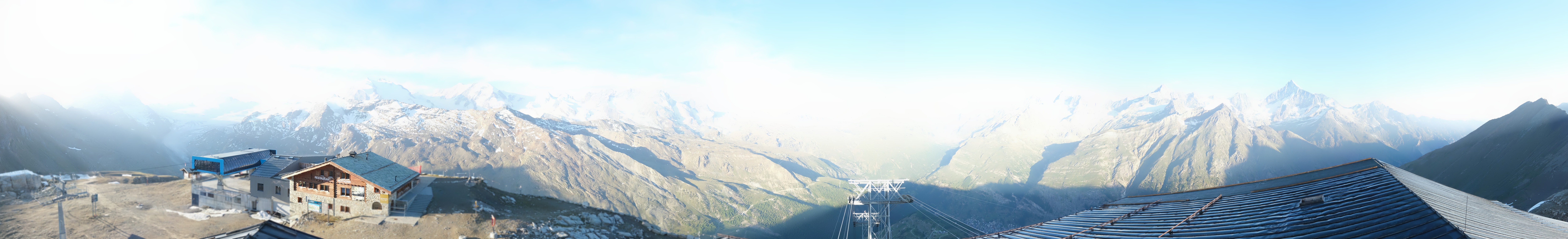 Archived image Webcam Panoramic view from Rothorn