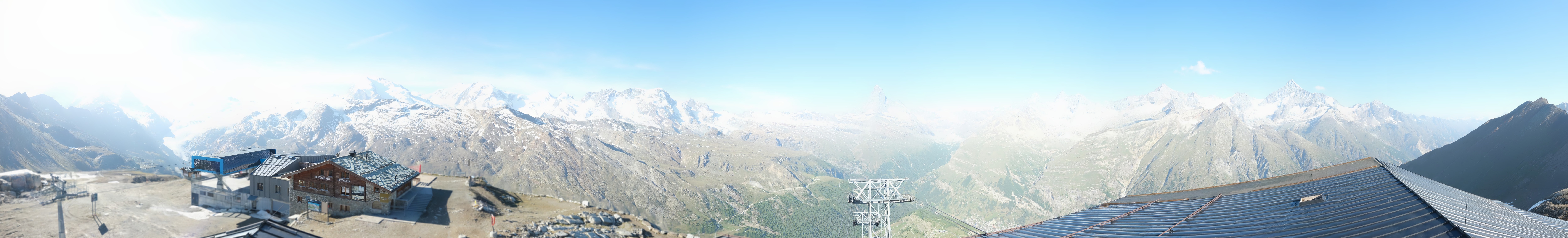 Archived image Webcam Panoramic view from Rothorn